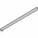 Kia 832311M000WK WEATHERSTRIP-Rear Door Belt Inside