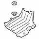 Kia 86675M7000 Cover-Rr Bumper UNDE