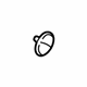 Kia 88196A7010WK Cap Height Knob