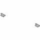 Kia 973653F000 Bracket-Rear Duct Cover Mounting