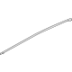 Kia 83860L3000 MOULDING Assembly-Rr Dr