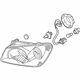 Kia 921012F230 Driver Side Headlight Assembly Kia 921012F230 Driver Side Headlight Assembly