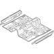Kia 651103T200 Panel Assembly-Center Floor