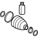 Kia 495L5AT000 BOOT KIT-DIFF SIDE,L