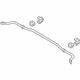 Kia 555102T000 Bar Assembly-Rear Stabilizer