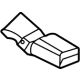 Kia 89860R0200OFB Buckle Assembly-Rr S/BEL