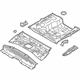 Kia 65510H9200 Panel Assembly-Rear Floor