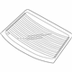Kia 871113C010 Rear Window Glass Assembly