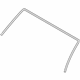 Kia 871303F510 Moulding-Rear Window Glass