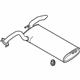 Kia 28710K0500 Rear Muffler Assembly