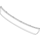 Kia 87371F6500 Moulding-Back Panel