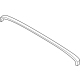 Kia 87378F6500 Pad-Back Panel MOULD