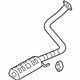 Kia 28650K0700 Center Muffler Assembly