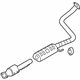 Kia 28600K0720 Center Muffler Complete