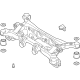 Kia 55405P2000 CROSSMEMBER-Rr