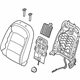 Kia 88400A7IF0K4K Back Assembly-Front Seat Pa