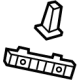 Kia 86551M7500 BRACKET-FR BUMPER SI