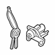 Kia 81250F6B00 Key Sub Set-Trunk