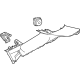 Kia 85850DW000GYT TRIM ASSY-RR PILLAR