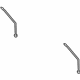 Kia 859361W200 Cable-Covering Shelf