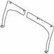 Kia 857851W000WK Trim-Partition Side