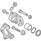 Kia 581801RA00 Front Brake Caliper Kit, Left