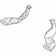Kia 973703M000 Duct-Rear Heating RH