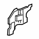 Kia 824843F000 RETAINER-Front Door Latch