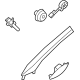 Kia 85810P1000GYT TRIM ASSY-FR PILLAR