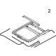 Kia 81610R0100 Frame Assy-Sunroof