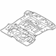 Kia 655211U000 Panel Assembly-Rear Floor