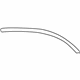 Kia 863673C000 BLACKOUT-Rear Door SASH Kia 863673C000 BLACKOUT-Rear Door SASH