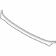 Kia 871363T000 MOULDING-Rear Window Lower