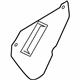Kia 833913R000 Seal-Rear Door Trim LH