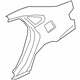 Kia 71504J6C00 Panel Assembly-Quarter O