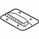 Kia 973654D000 Cover-Rear Heating DUC
