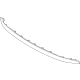 Kia 87311Q5500 GARNISH-TAIL GATE,UP Kia 87311Q5500 GARNISH-TAIL GATE,UP