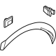 Kia 87741P1000BKL GARNISH ASSY-QTR SID
