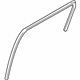 Kia 835302J000 Run-Rear Door Window Glass