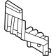 Kia 86632DW000 BRACKET-RR BUMPER CT