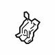 Kia 65664H8000 Support-Rear Floor Side