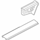 Kia 87291K0010 Cover-Roof Rack Rr L