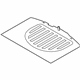 Kia 85710H9030WK Mat Assembly-Luggage Cover