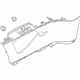 Kia 85850K0000HGC Trim Assembly-Rr Pillar