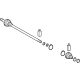 Kia 496A2CW000 JOINT KIT-REAR WHEEL