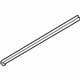 Kia 832411M000WK WEATHERSTRIP-Rear Door Belt Inside