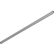 Kia 83241R0000 W/STRIP-Rr Dr Belt I