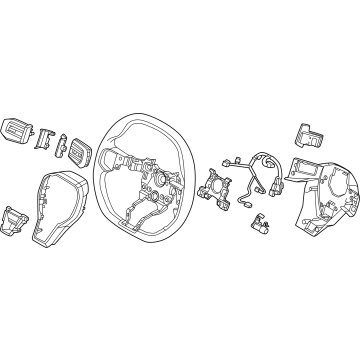 Kia K4 Steering Wheel - 56110GG220JR3