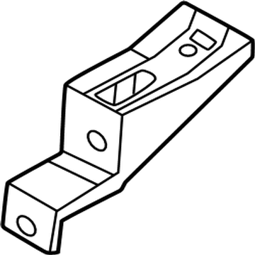 865B1P1500 Kia BRKT-FR BUMPER CTR U Illustration 1 of 1