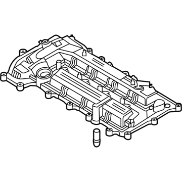 224102J100 Kia COVER ASSY-ROCKER Illustration 1 of 1